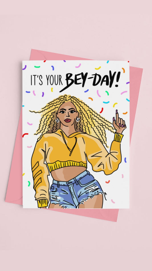Kartka - Bey Day - Beyonce