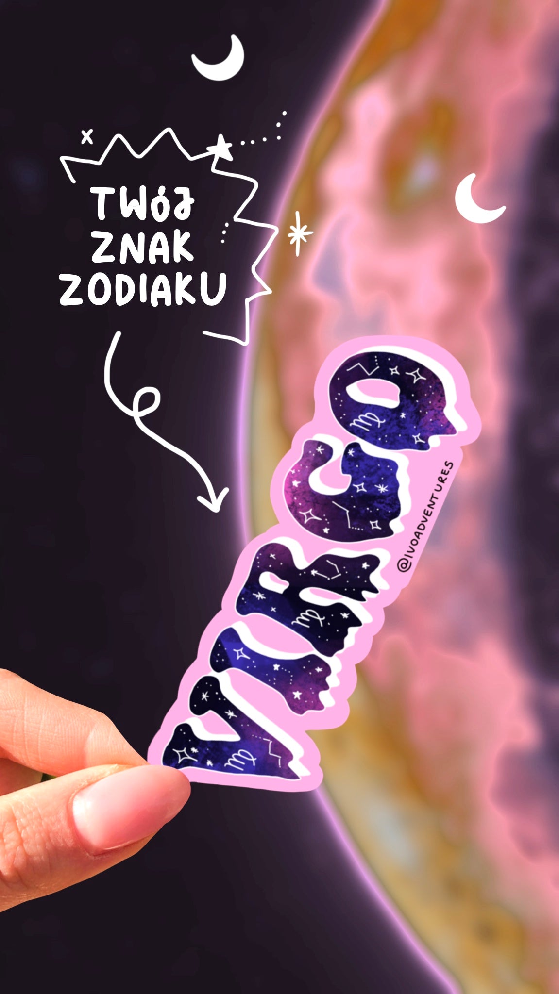 Naklejka - Zodiak - Virgo – Panna
