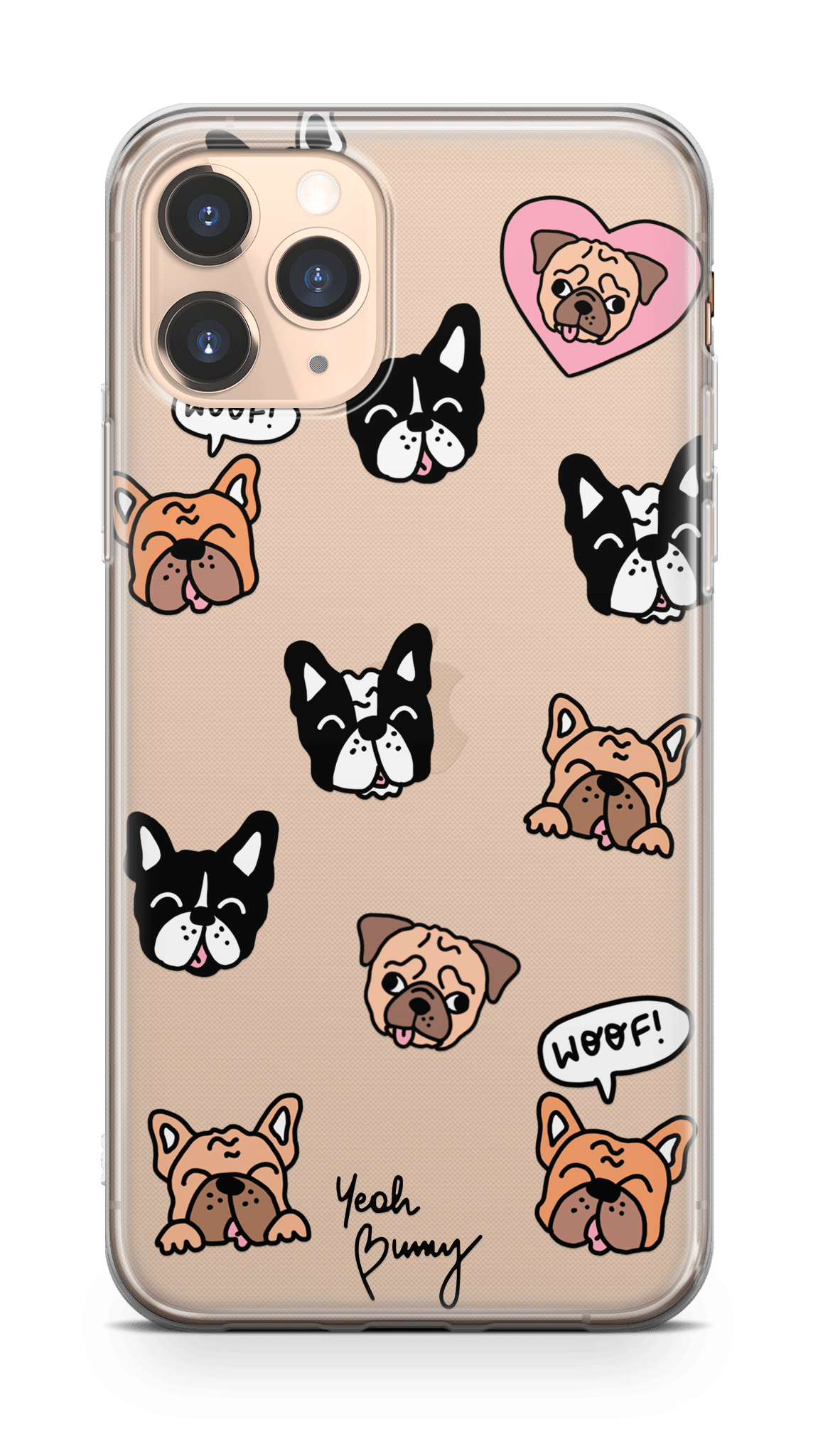 Case - Case - Flat Puppies - iPhone 11 Pro