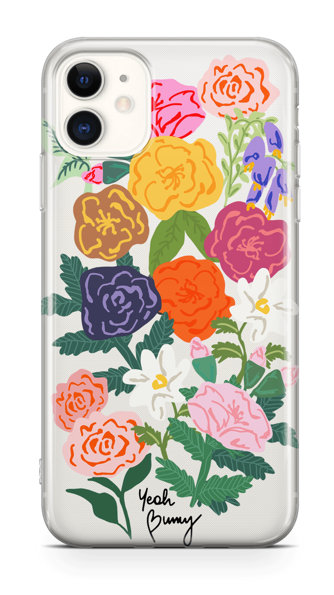 Case - Case - Painted Flowers - iPhone 12 / 12 Pro