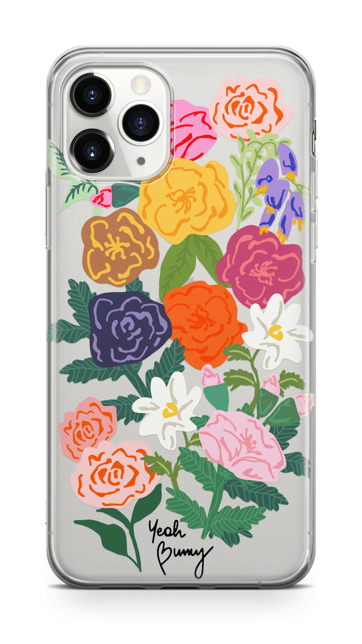 Case - Case - Painted Flowers - iPhone 12 / 12 Pro