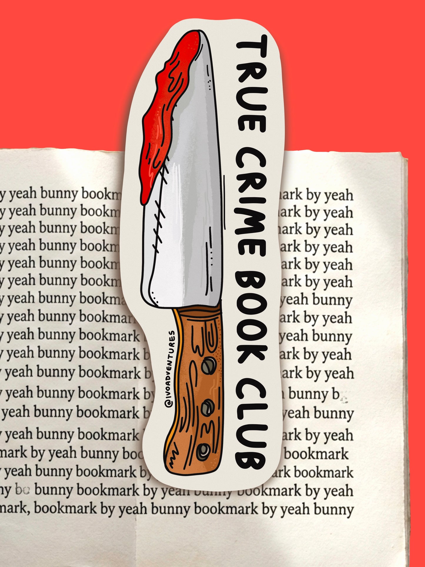 🔪 Zakładka do książki – True Crime Book Club