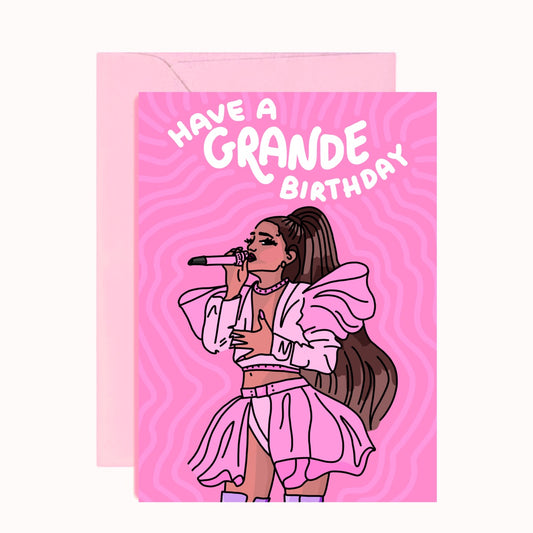 Kartka - Grande Birthday - Ariana