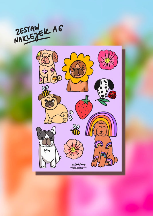 Naklejki Arkusz PogoDOGSY