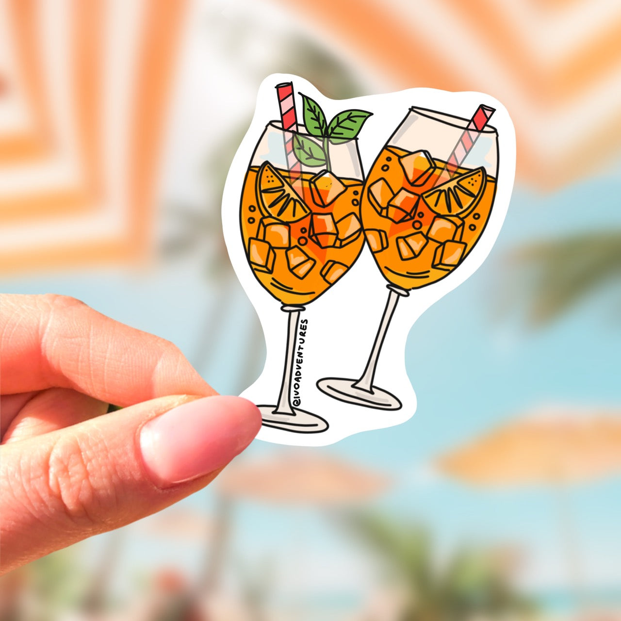 Naklejka - Orange Spritz