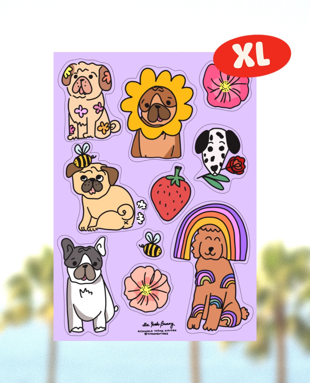 Naklejki Arkusz PogoDOGS XL