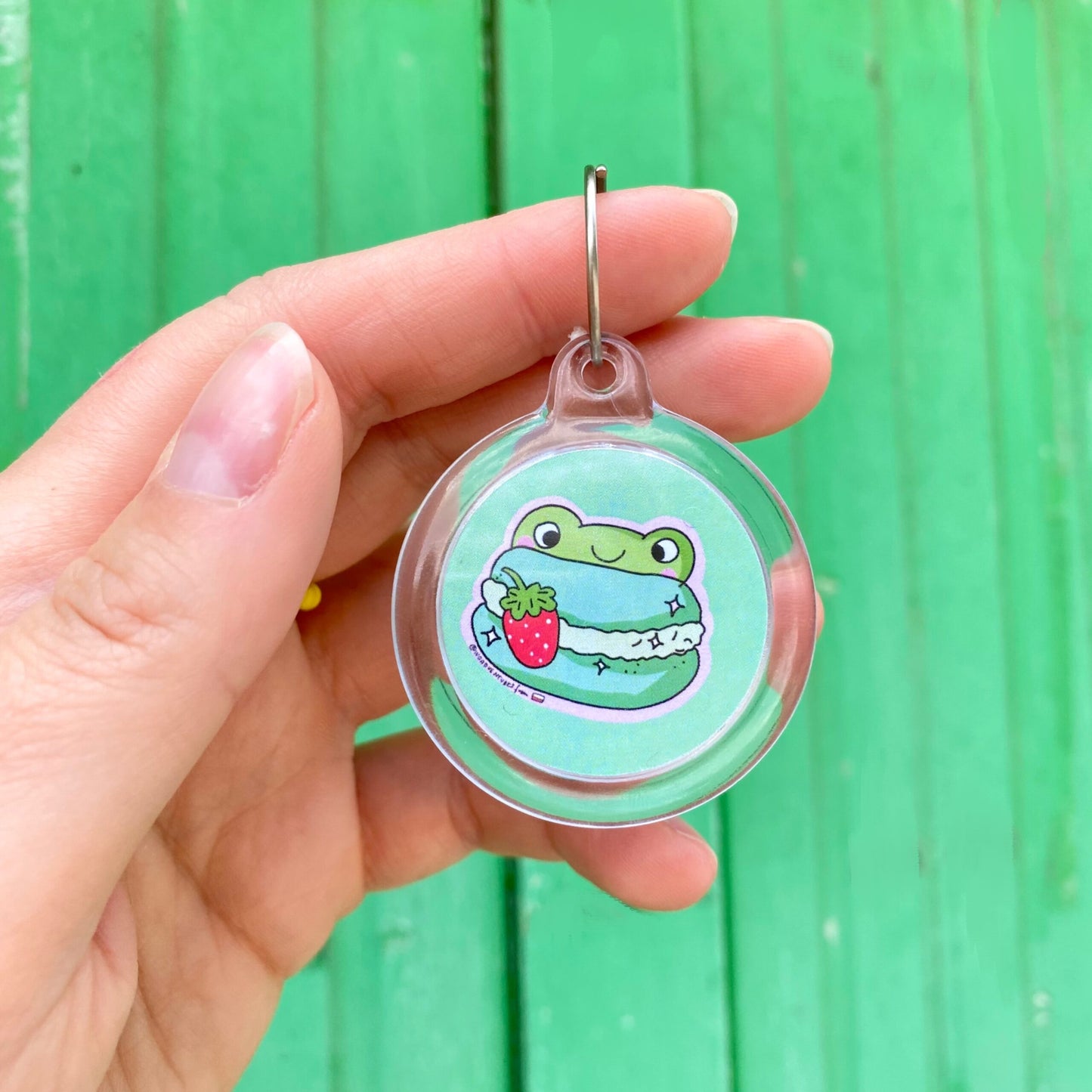 Brelok - Żabka Makaronik 🐸🍥