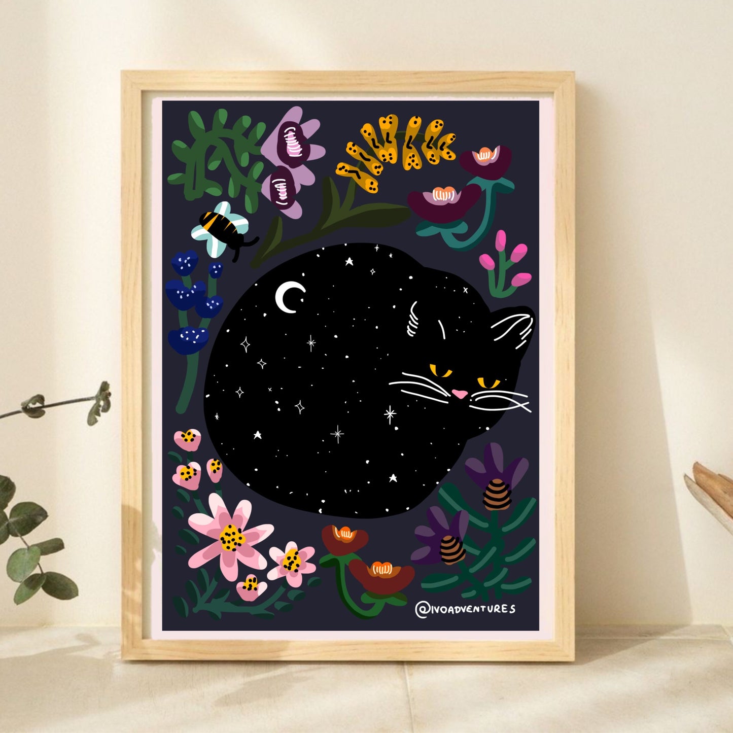 Plakato Obraz - Galaktyczny Kot