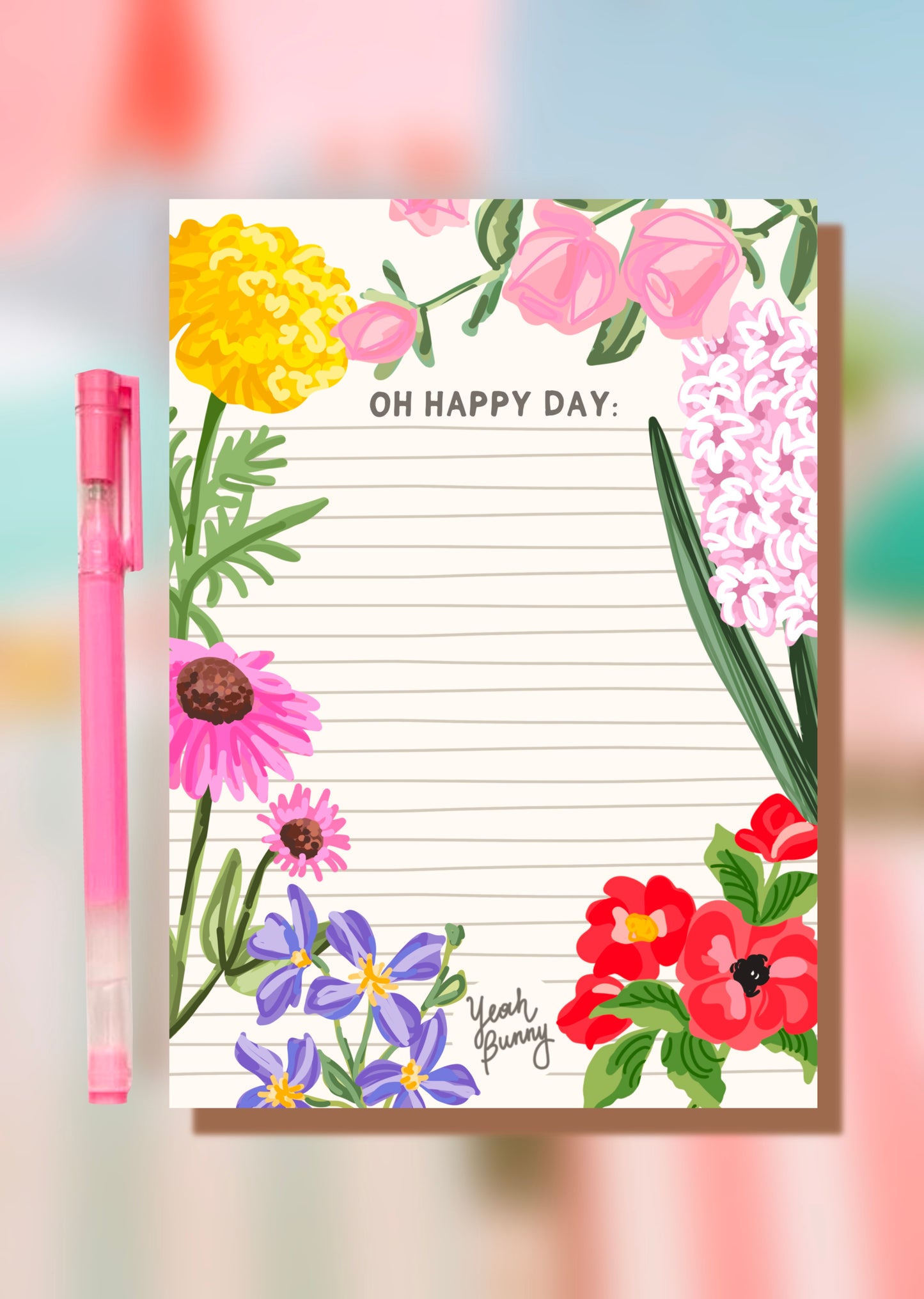 Notes Wiosenne Kwiaty