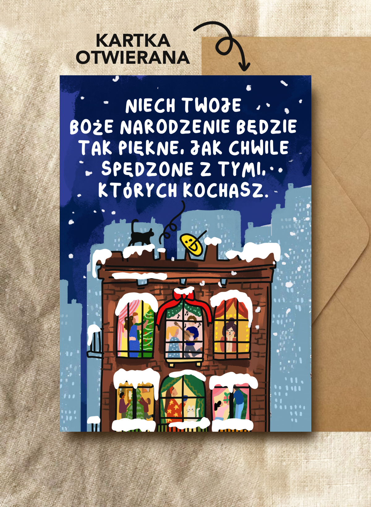 Kartka Świąteczna - KAMIENICA