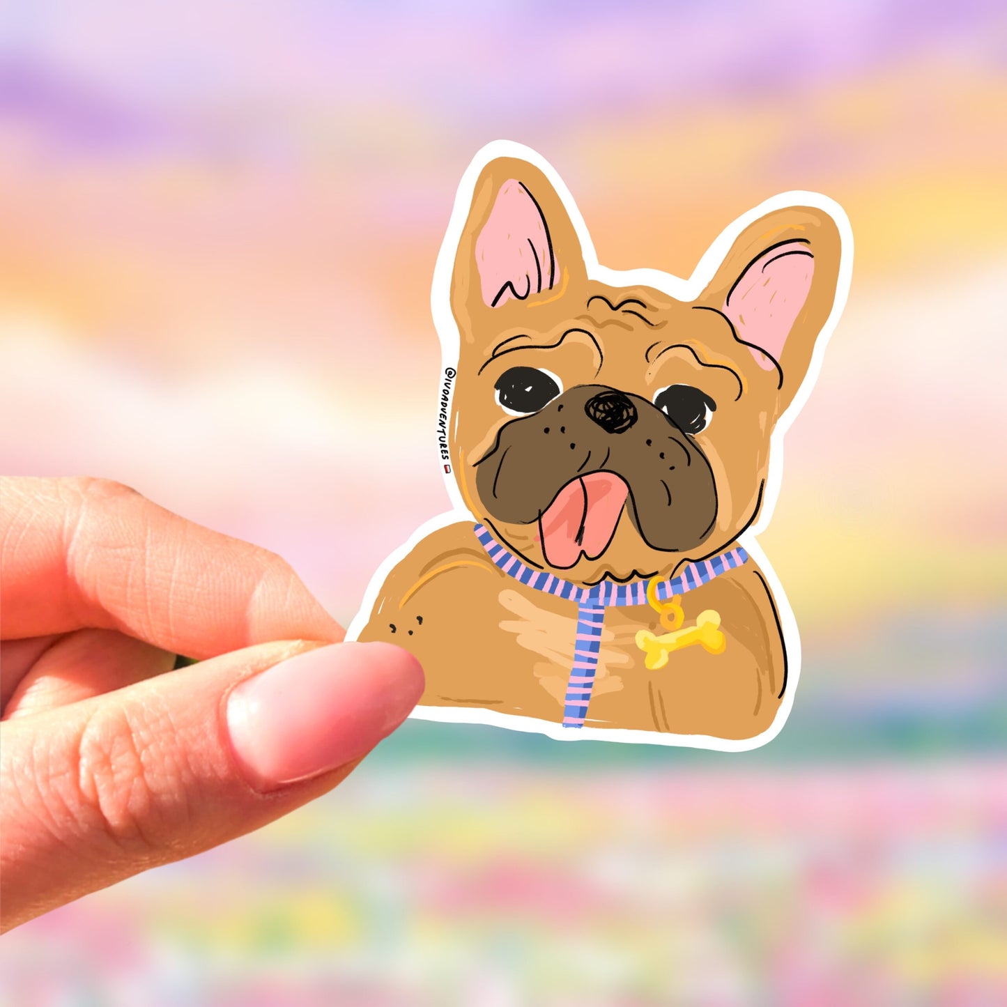 Naklejka Buldożek Boguś