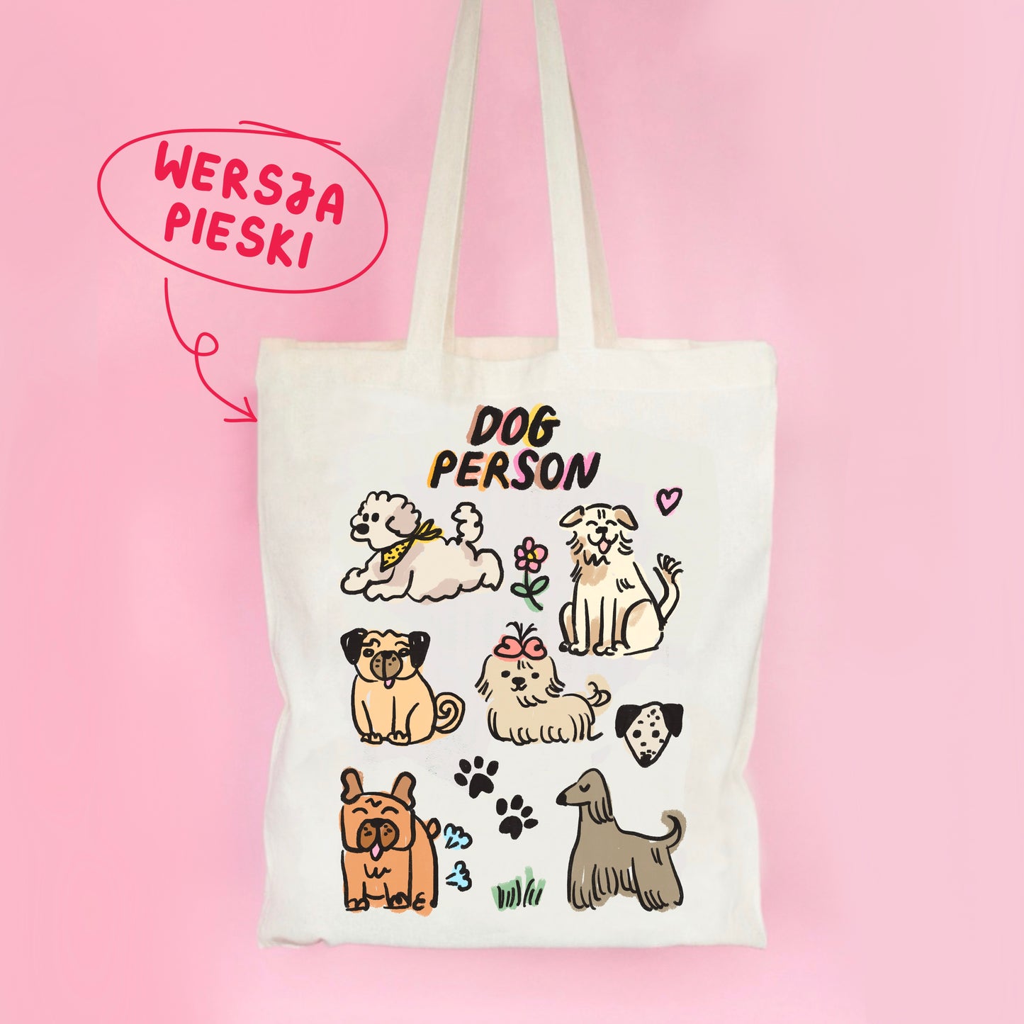 Torba PIESKI wiosenne słodkie pyszczki