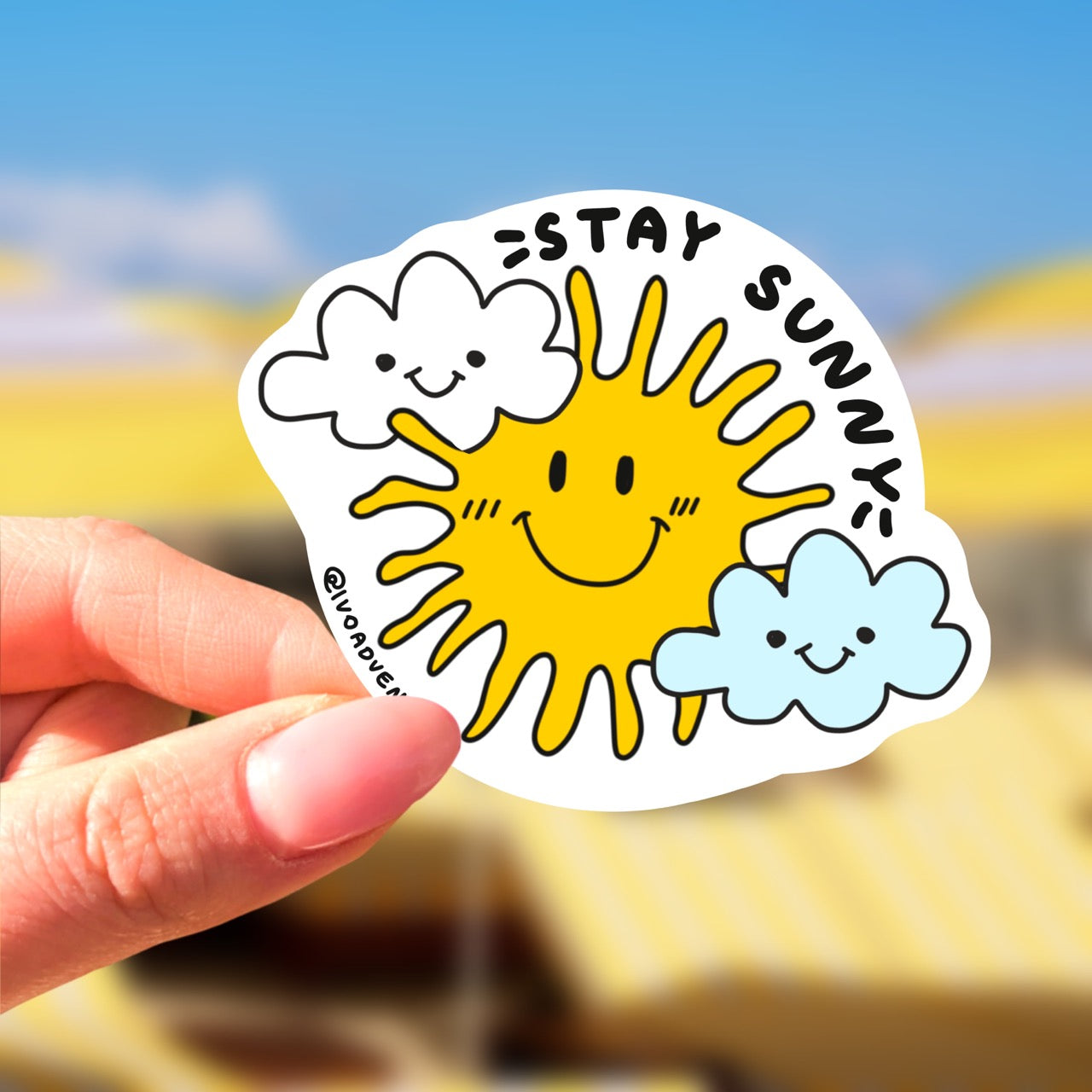Naklejka - Stay Sunny Słoneczko