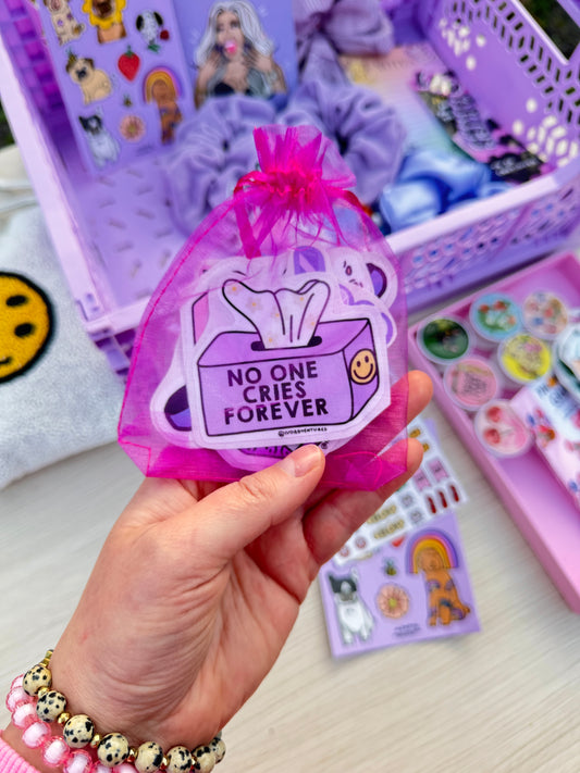 🌸✨ Stickers Bag – Woreczek z Naklejkami ✨💜Woreczek Fioletowy Box 💜