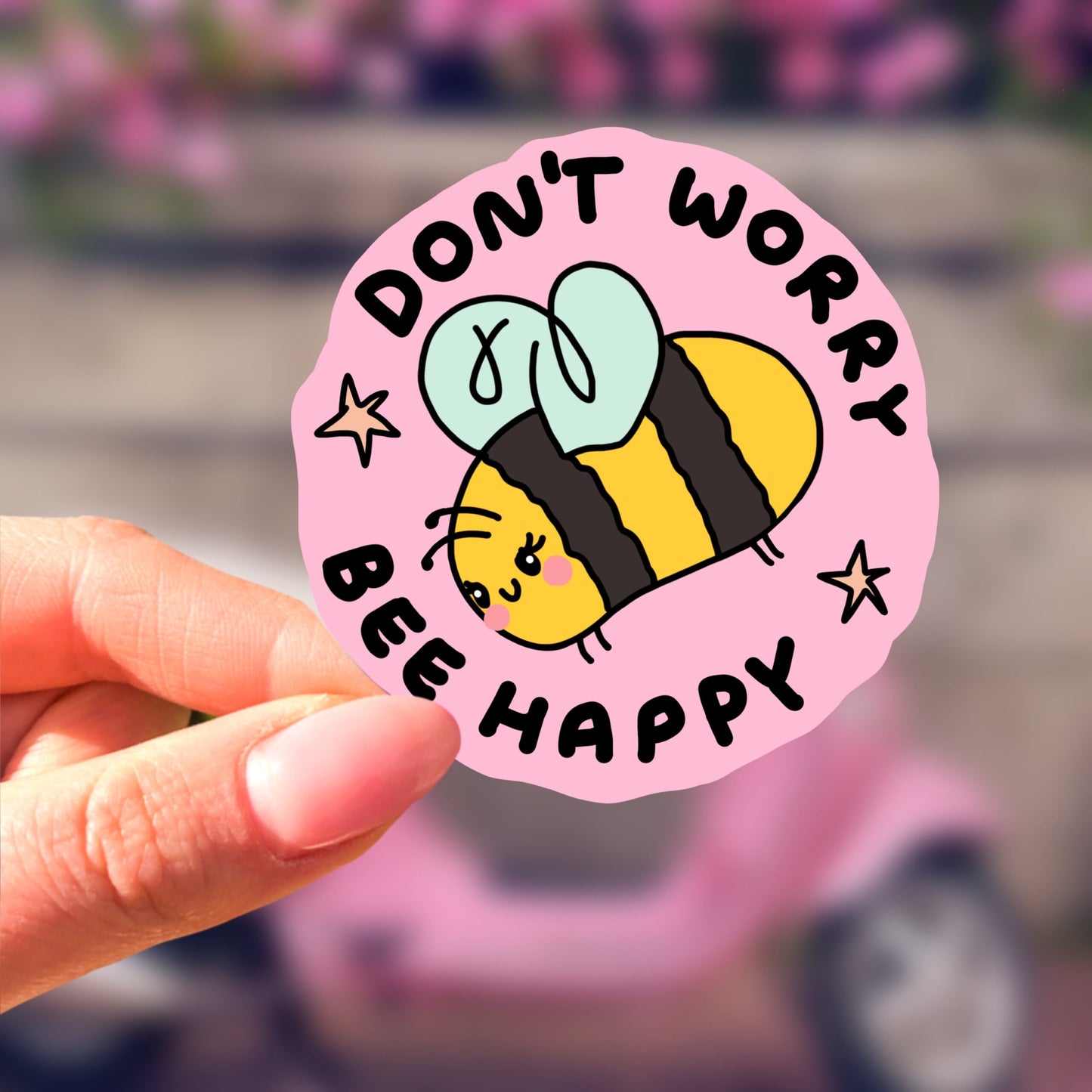 Naklejka Pszczółka Bee Happy