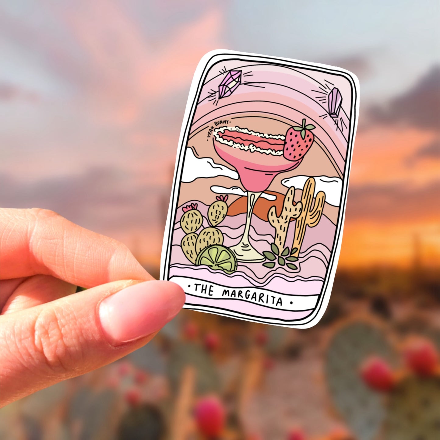 Naklejka - tarot THE MARGARITA