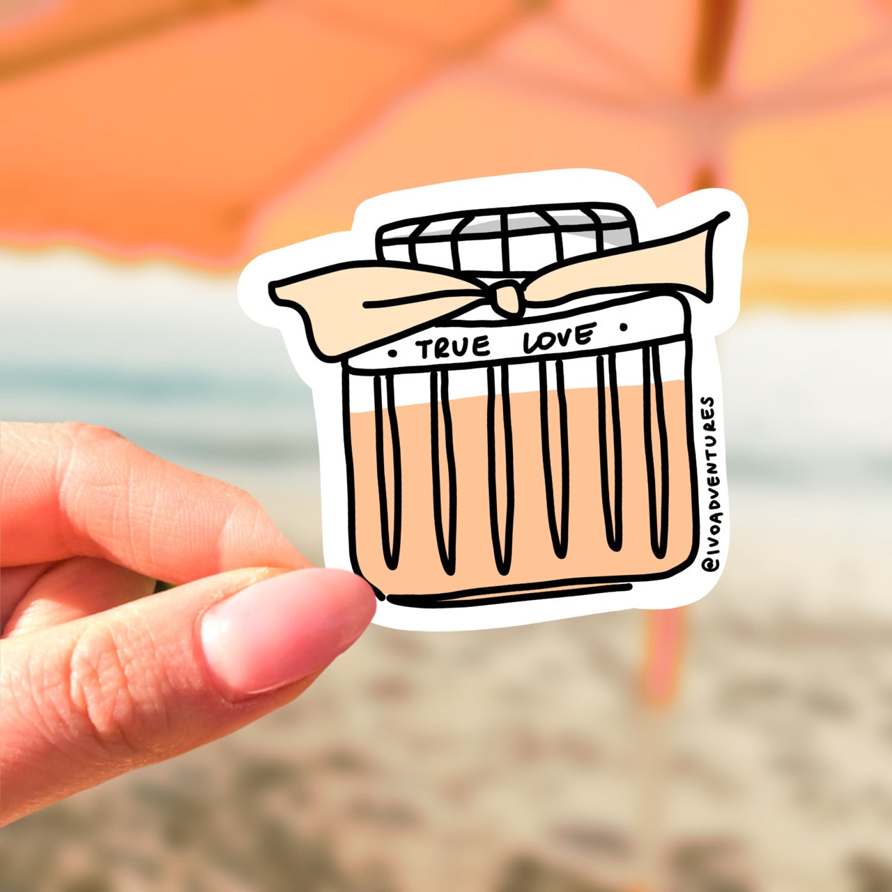 Naklejka Perfumy True Love