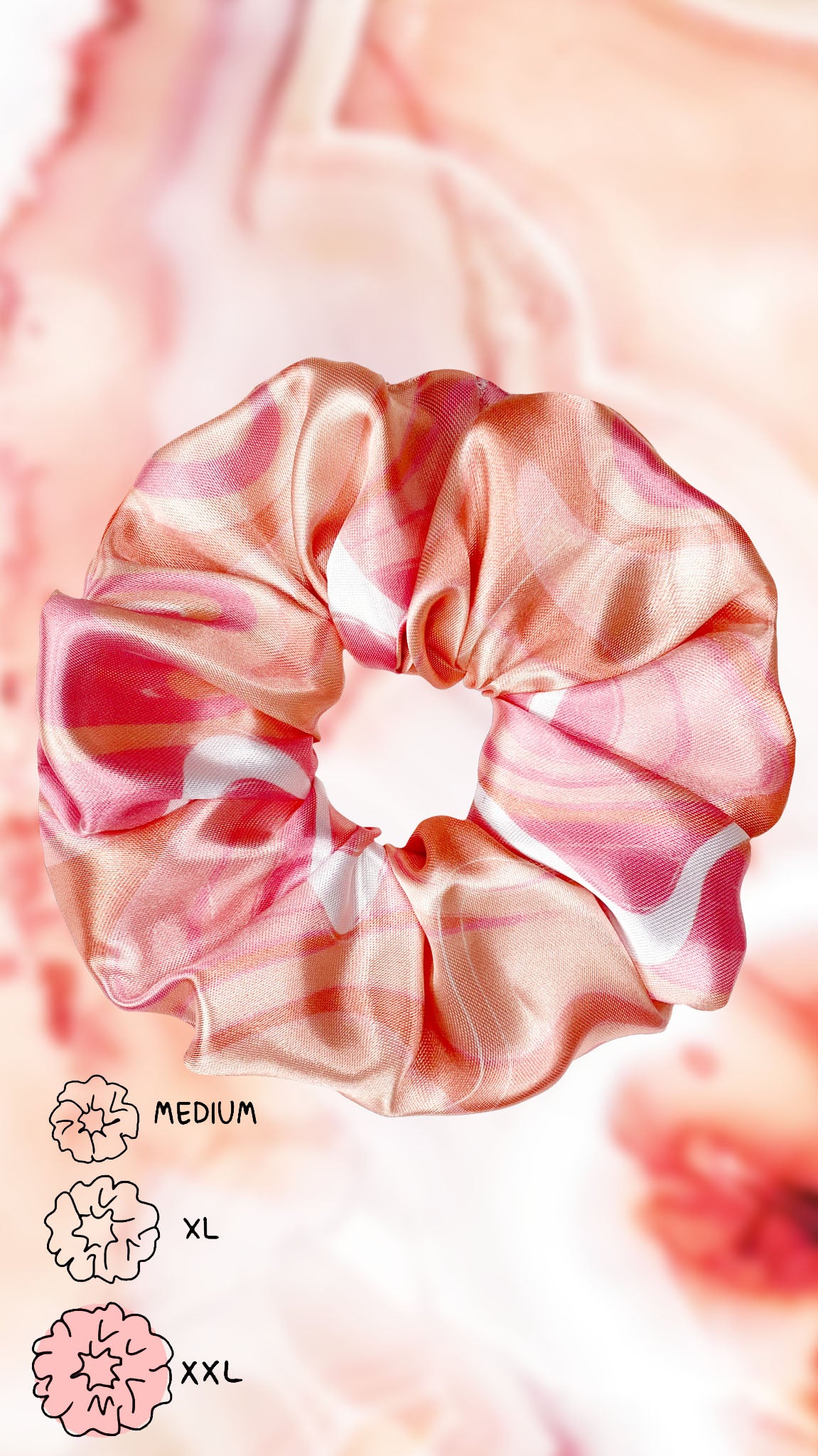 Scrunchie XXL - California Satyna