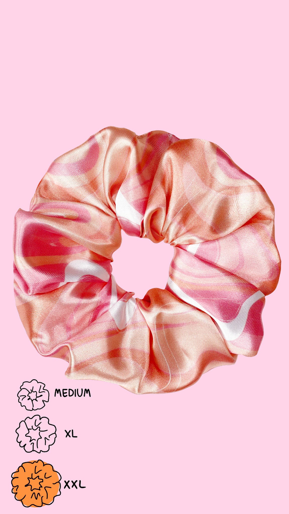 Scrunchie XXL - California Satyna