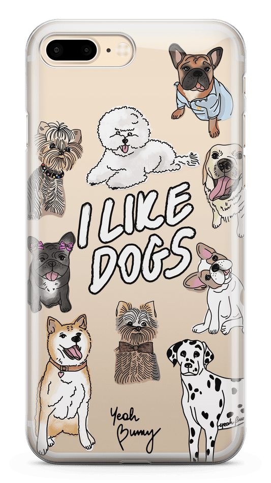 Case - Case - I Like Dogs - iPhone 8/7 PLUS