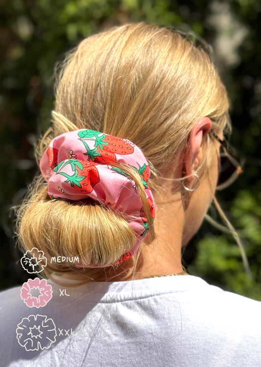 Scrunchie XXL - 🍓 Strawberry Milkshake