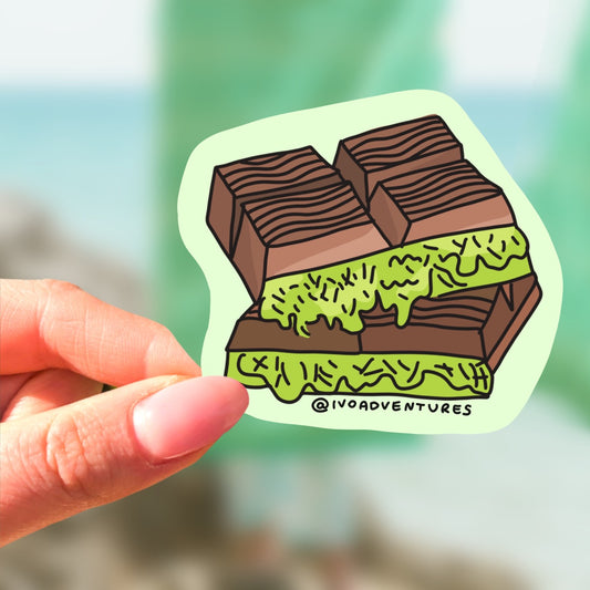 Naklejka - Dubajska Czekolada