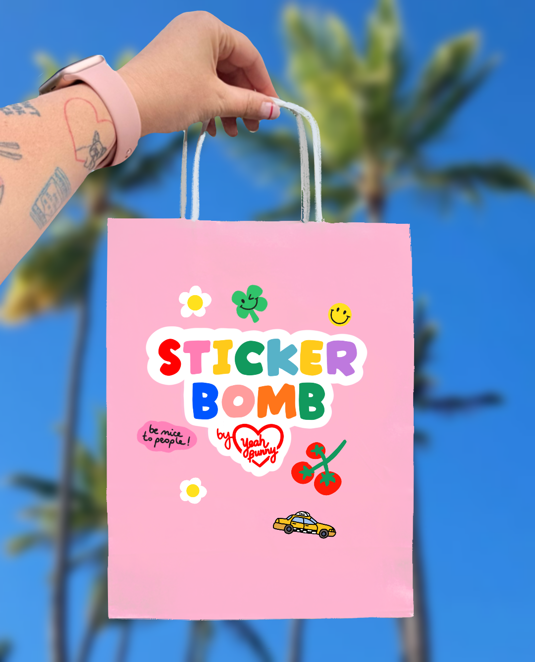 🌈🏆 STICKER BOMB  💣 - mega paka naklejek