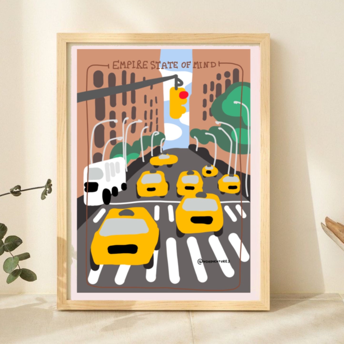 Plakato Obraz - NYC Taxi