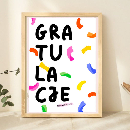 Plakat GRATULACJE!