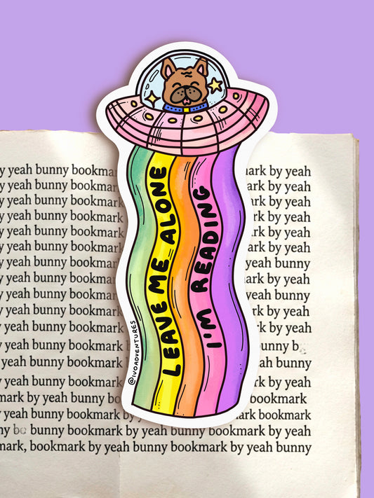 🛸 Zakładka do książki - KOSMICZNY buldożek