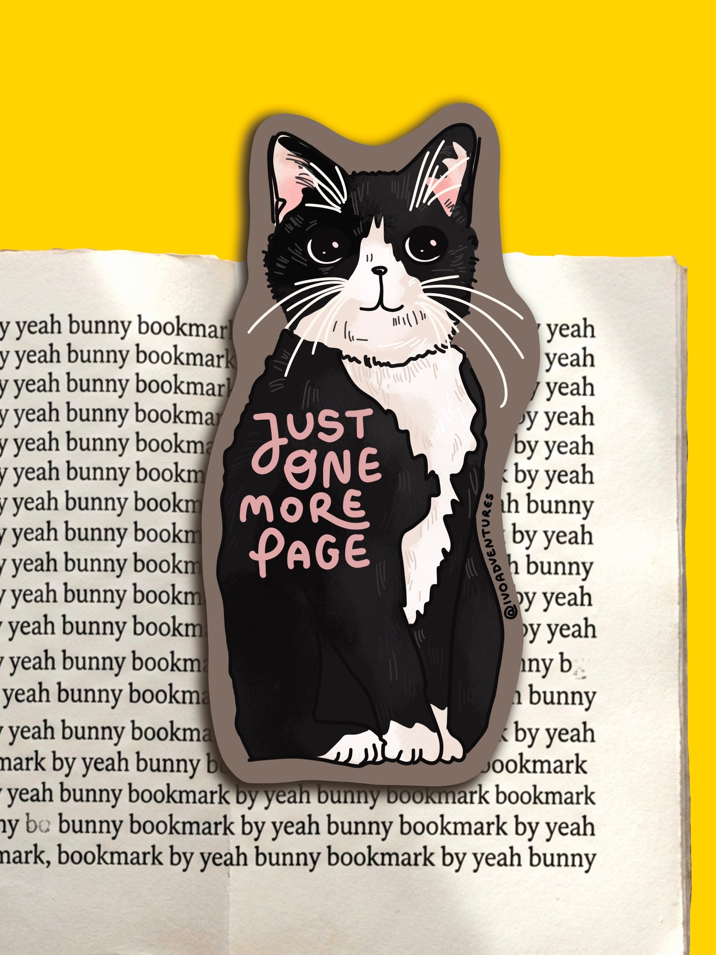 🐱 Zakładka do książki – KOTEK one more page