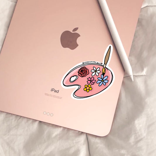 Naklejka Kwiecista Paletka