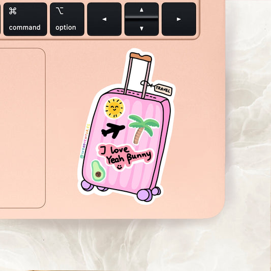 Naklejka - Walizka - Travel