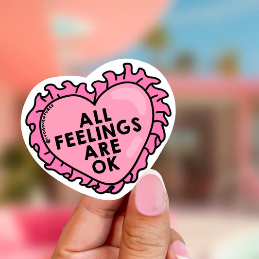 Naklejka - Serce - Feelings