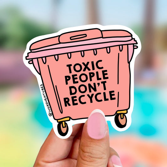 Naklejka - Toxic People